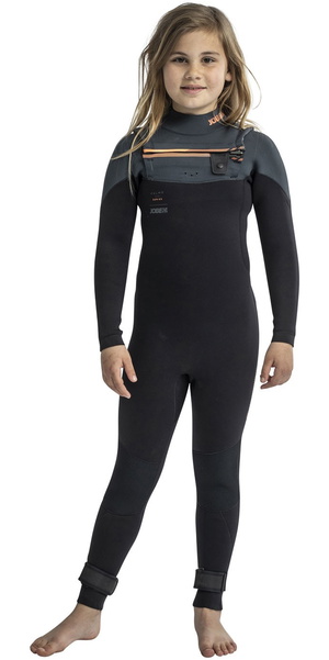 2026 Jobe Junior Malmo 5/3mm Chest Zip Neopreno 303522026 - Black